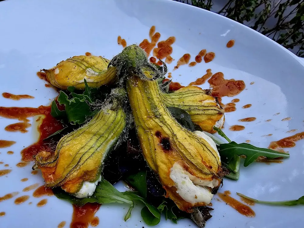Fleurs de Courgettes Farcies