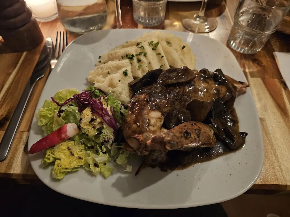 Poulet Aux Cèpes